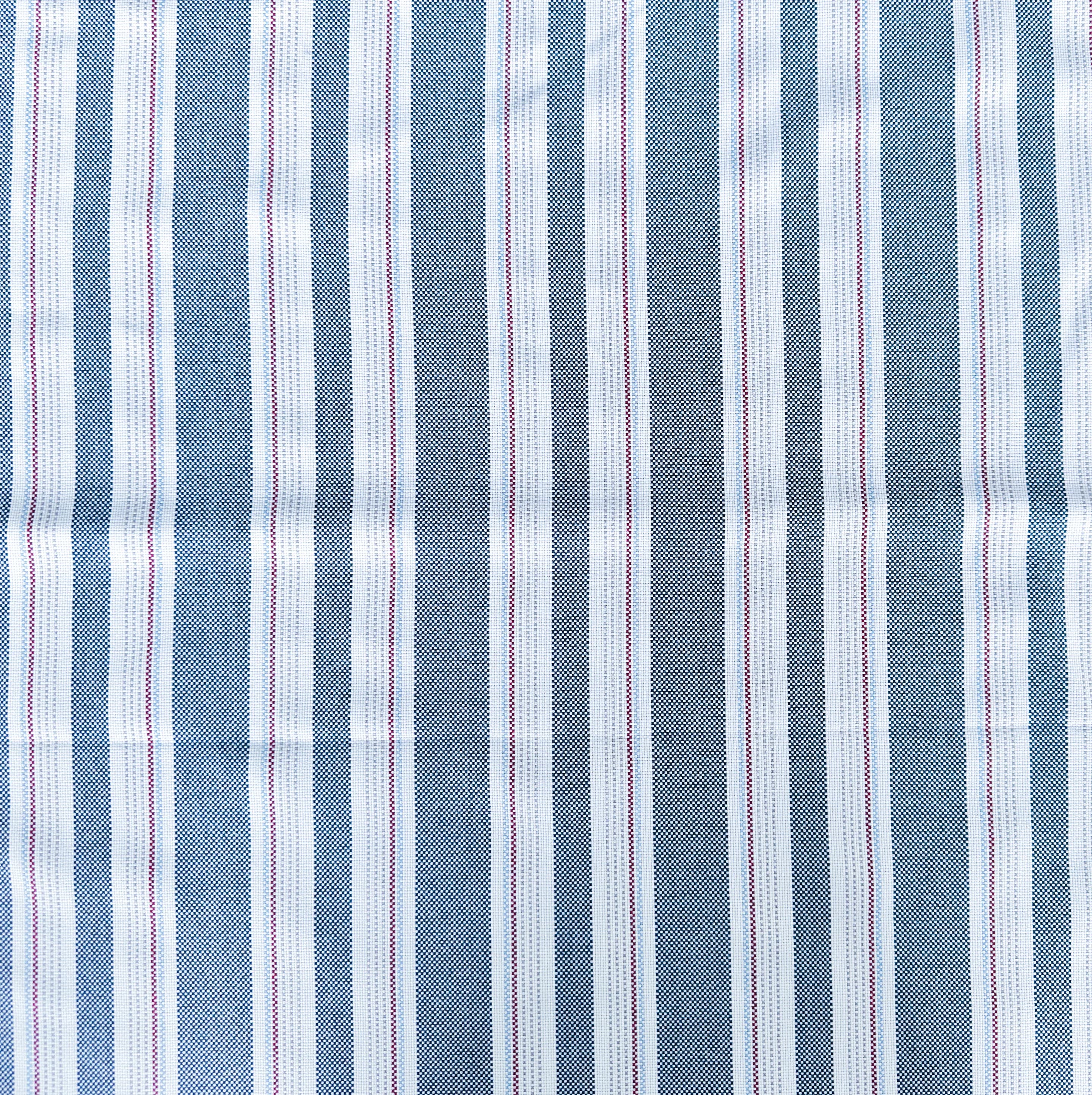 Stripe Sailor Blue Stoffmuster