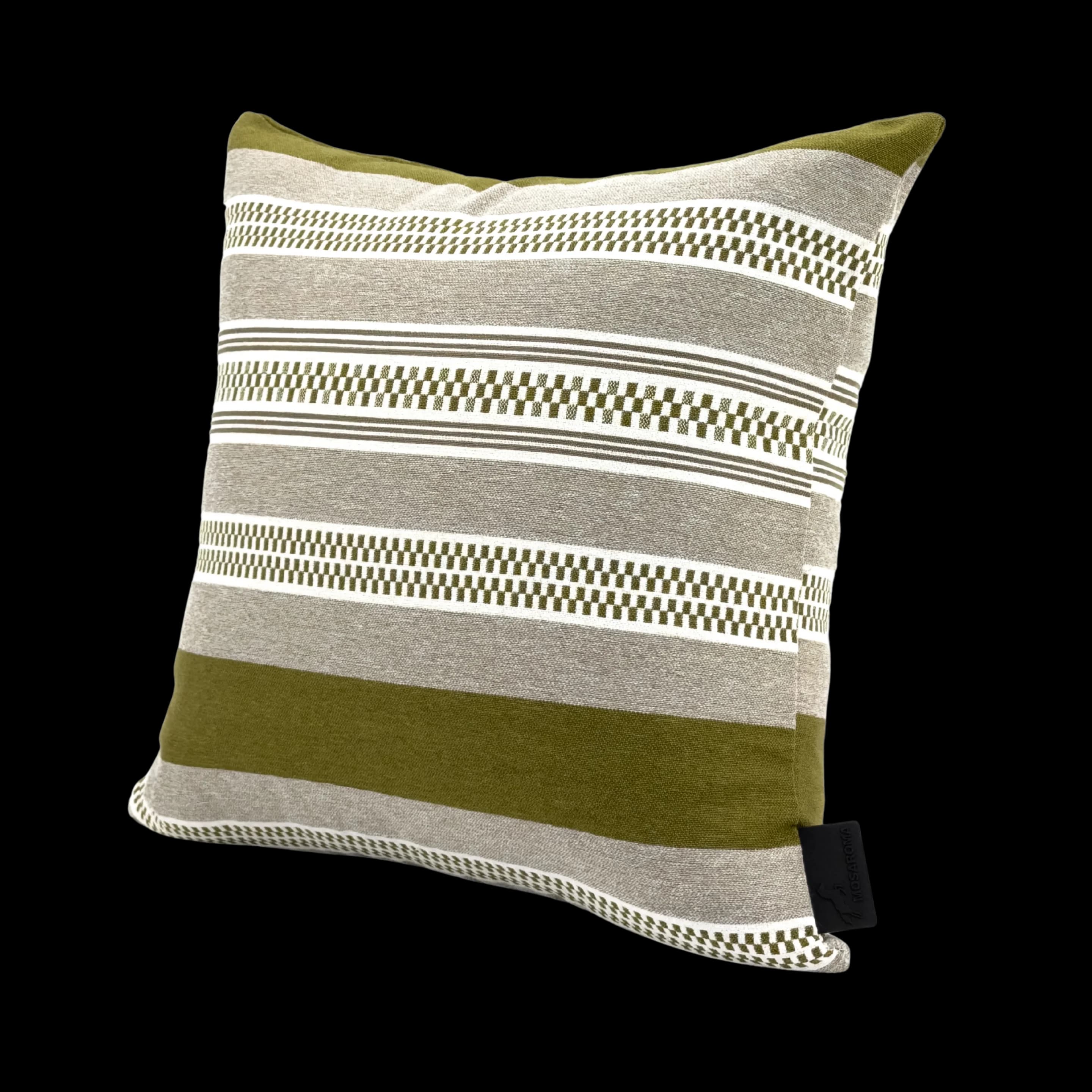 Mosaroma Longitude Olive Dekokissen – Green Collection