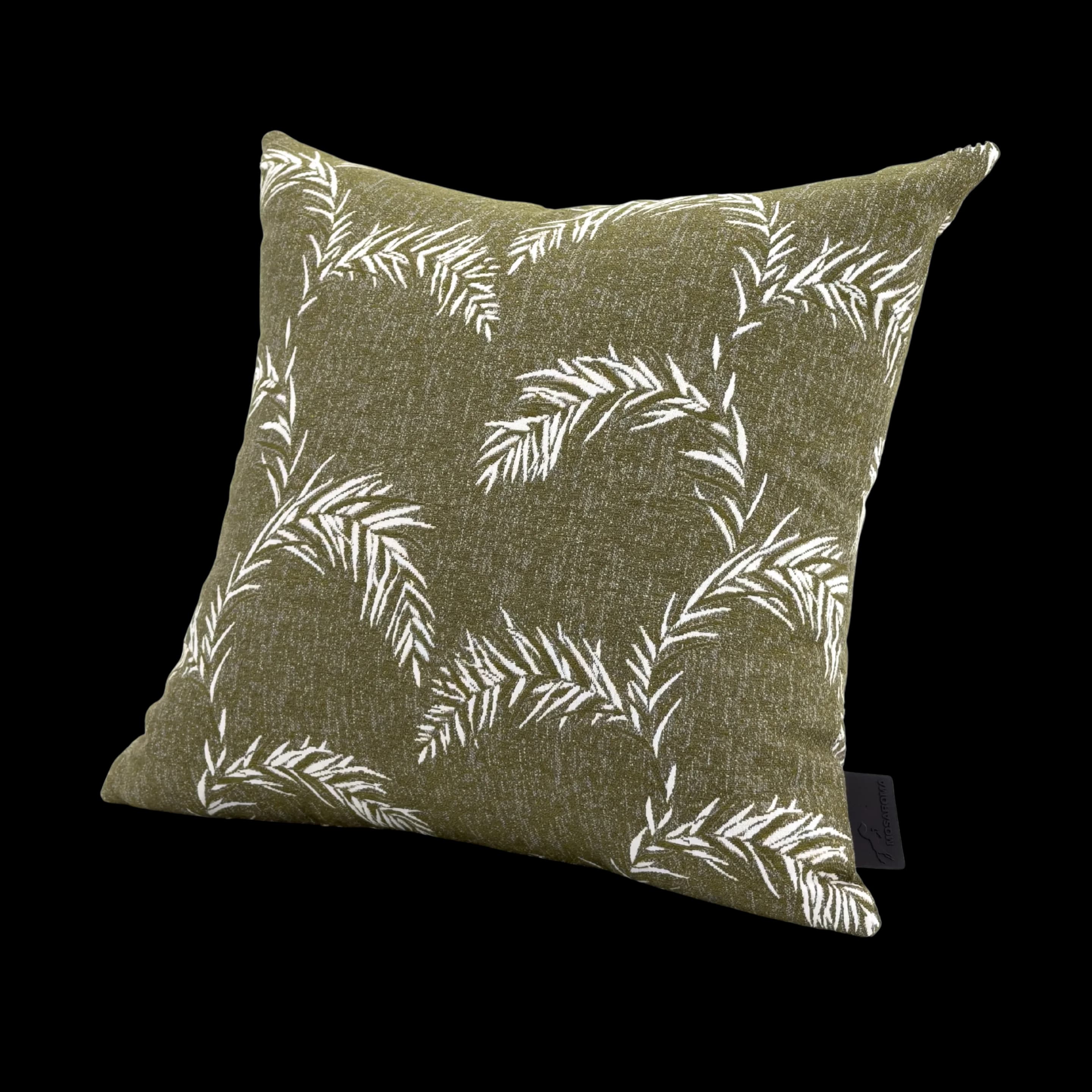 Mosaroma Palmway Olive Dekokissen – Green Collection