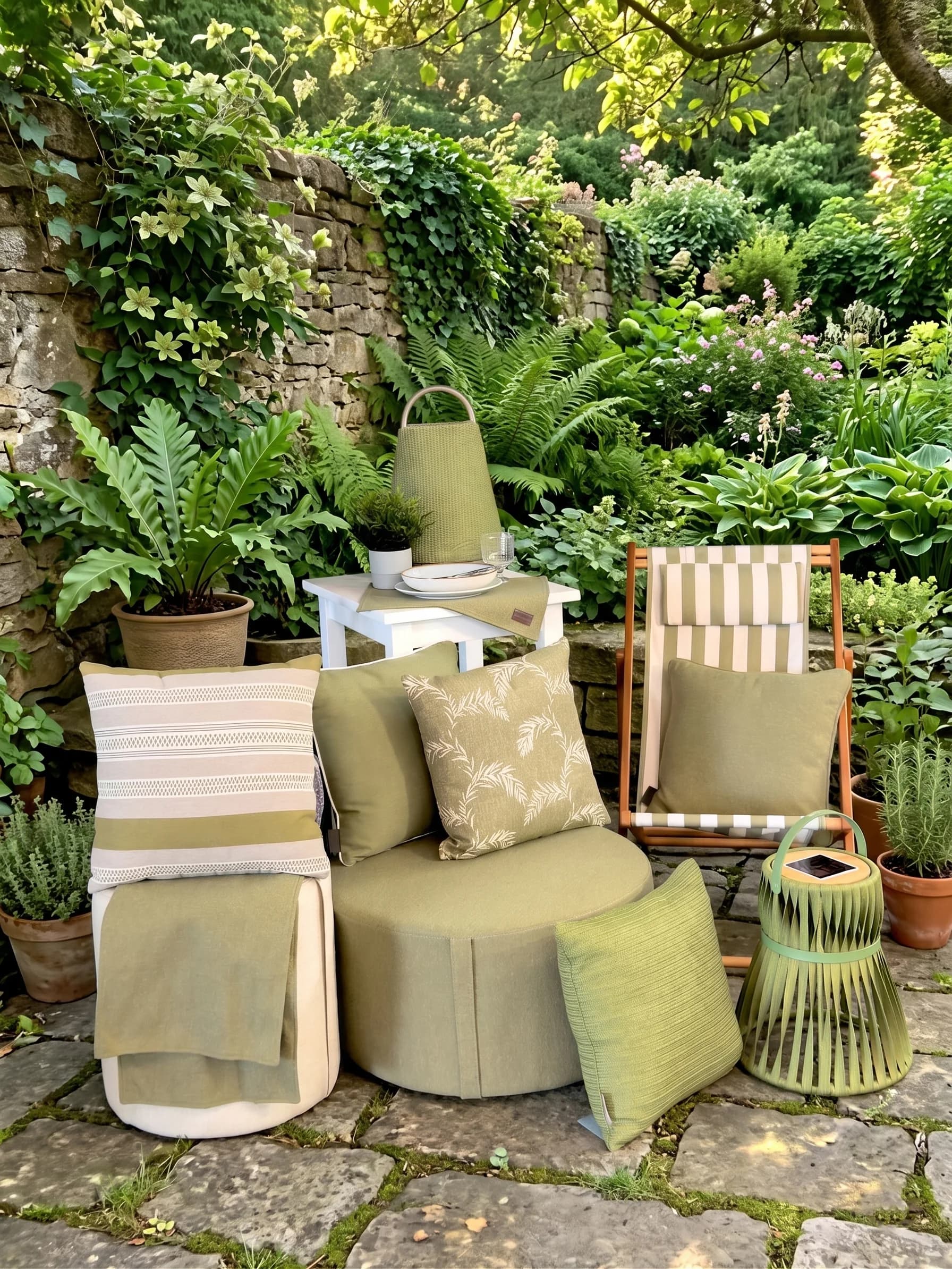 MOSAROMA Collection Green — natürliche Grüntöne für den Außenbereich
