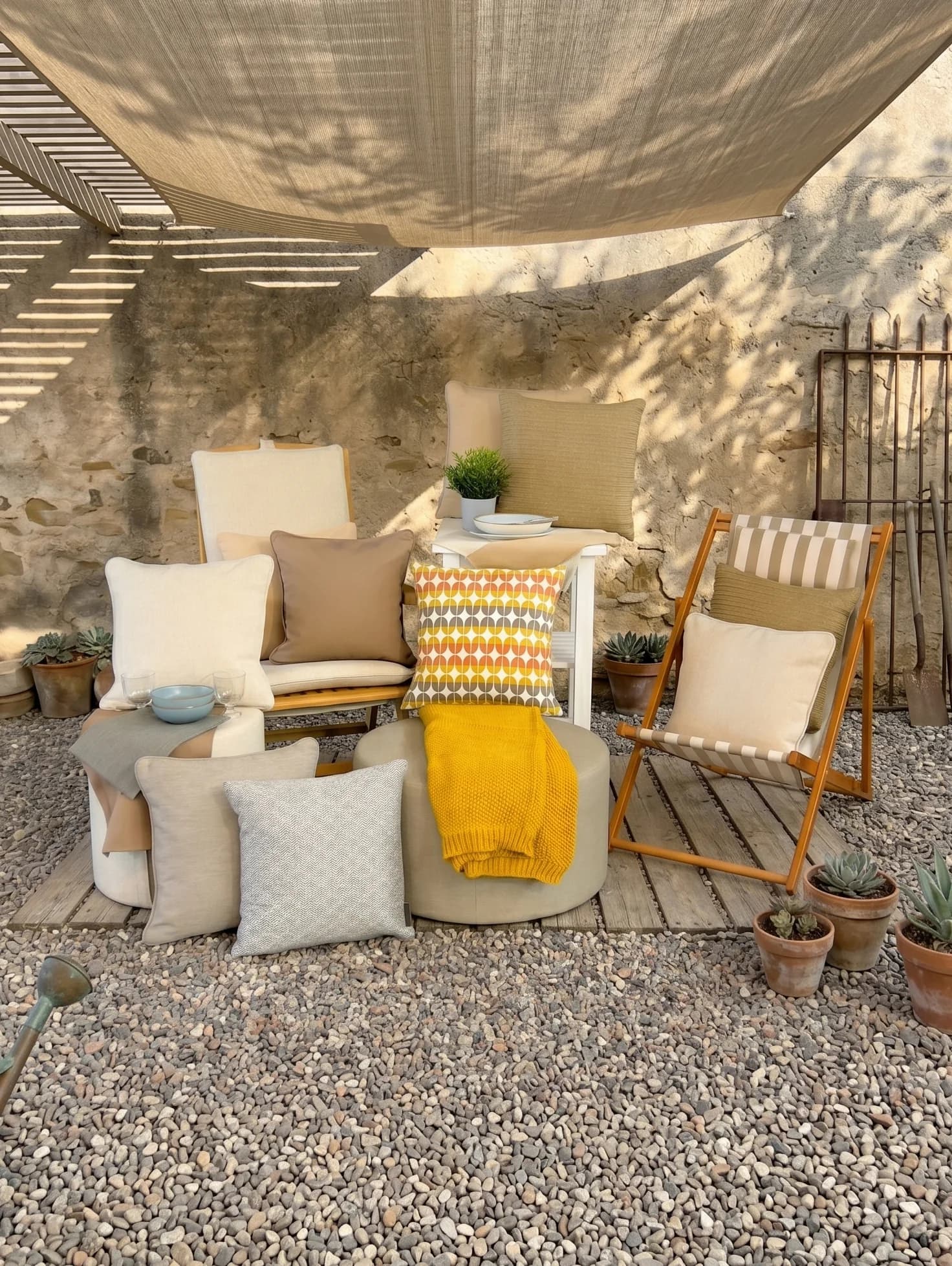 MOSAROMA Collection Earth & Grey — erdige Naturtöne für den Außenbereich