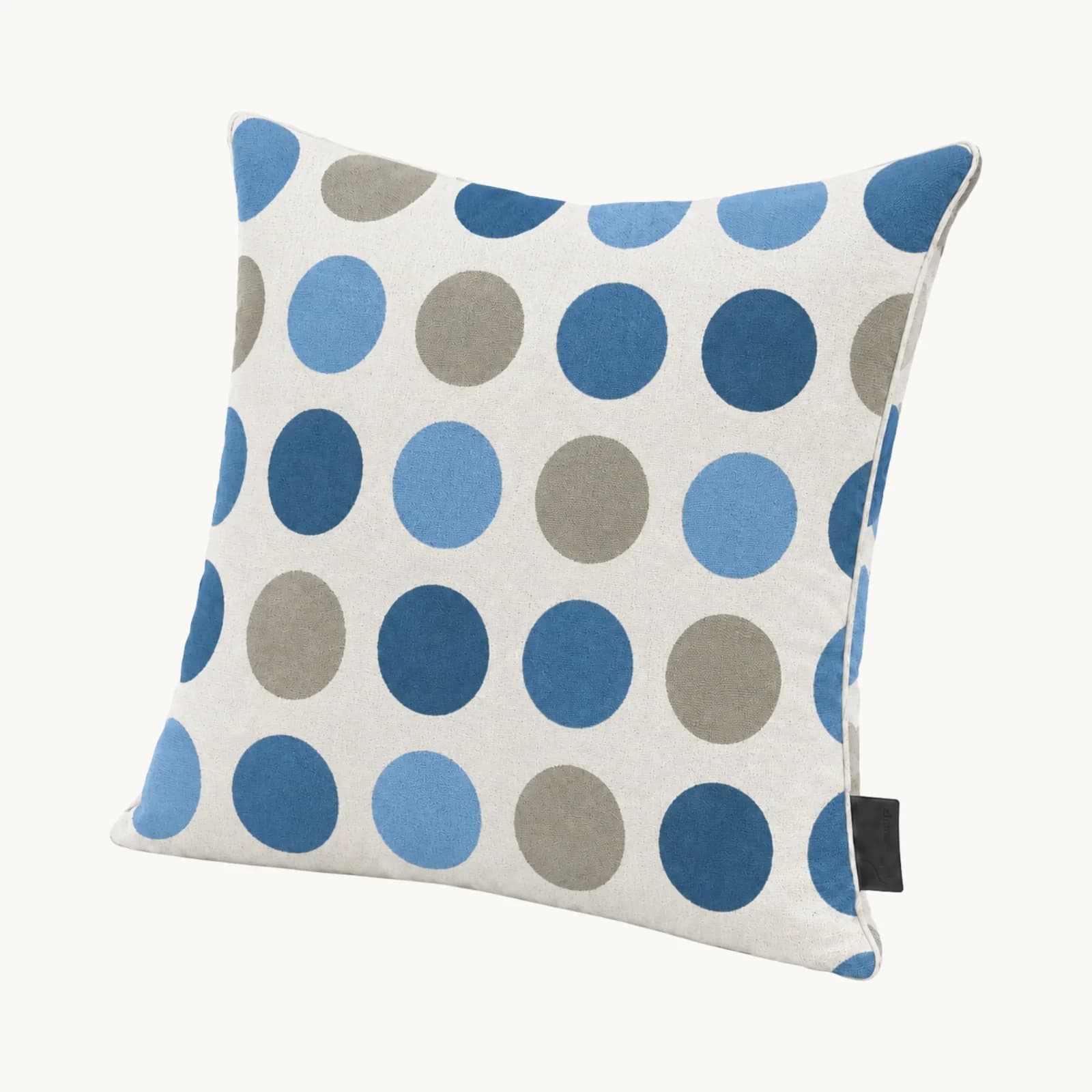 Mosaroma Bean Azure Dekokissen – Blue Collection