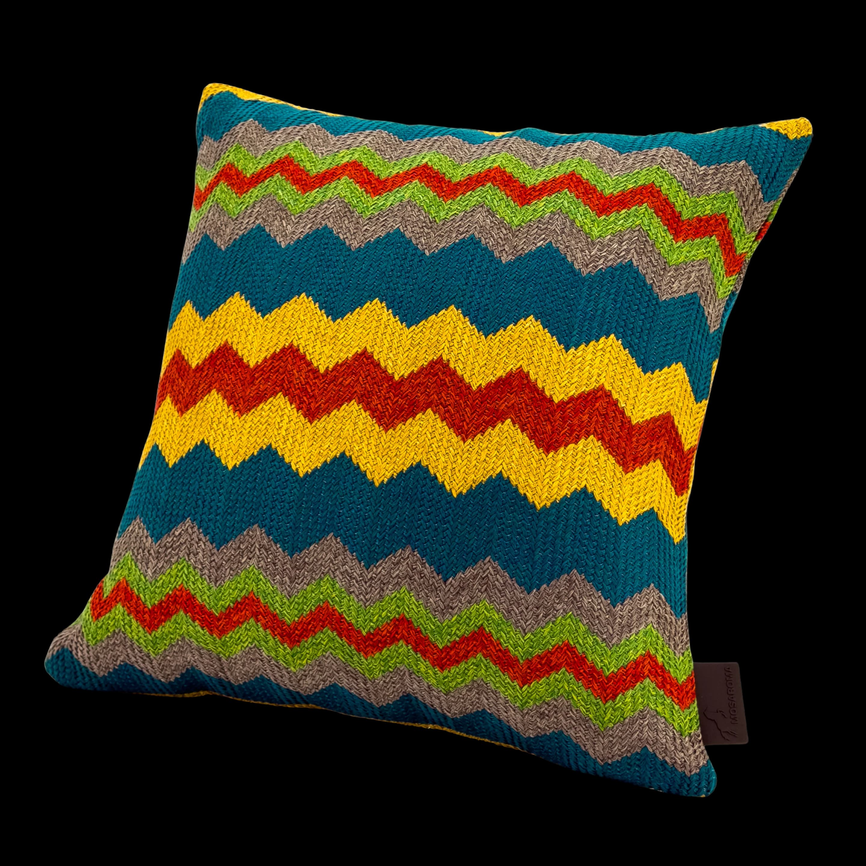 Mosaroma Swazi Stripe Hills Dekokissen – Blue Collection