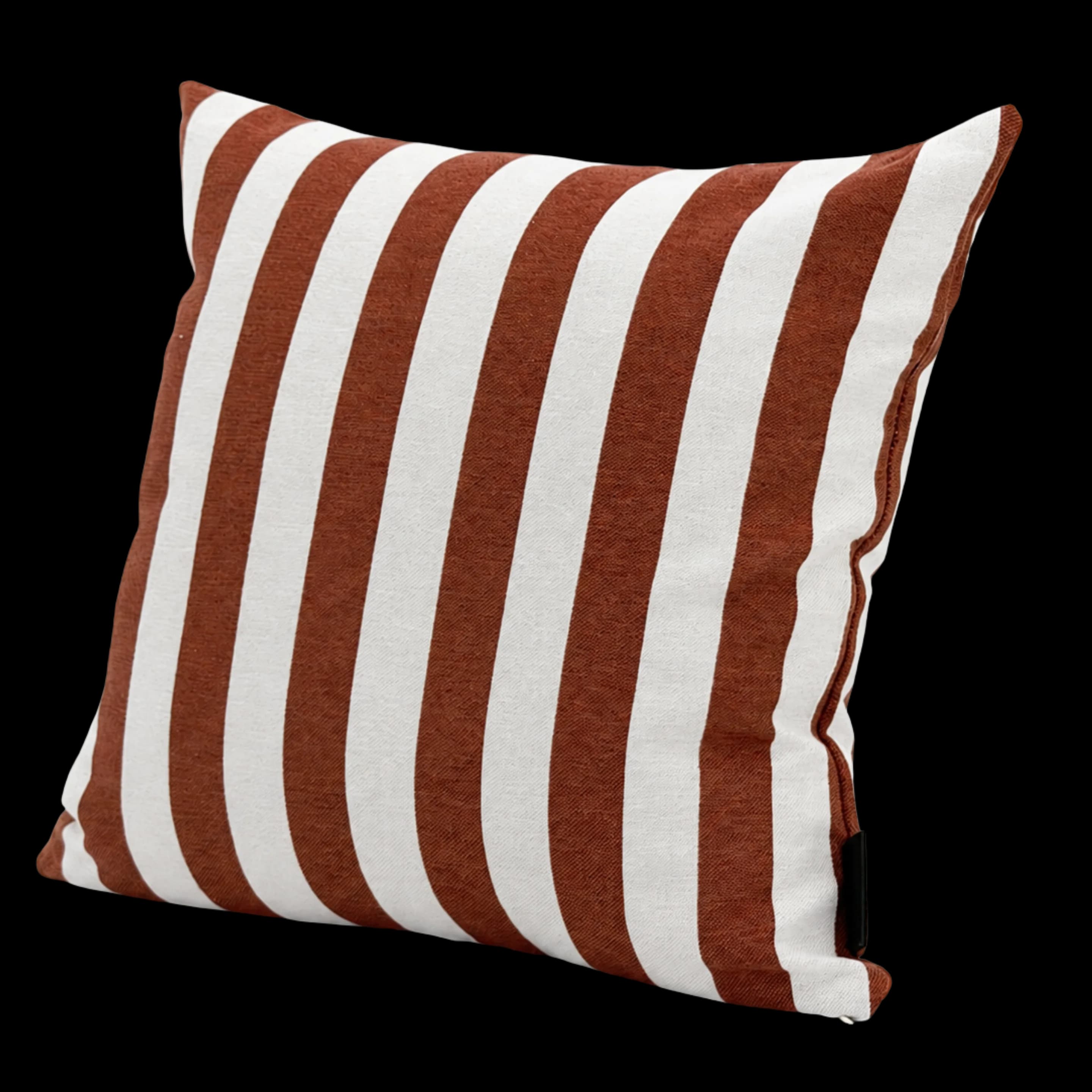Mosaroma Rain Stripe Brick & Ivory Dekokissen – Red Collection