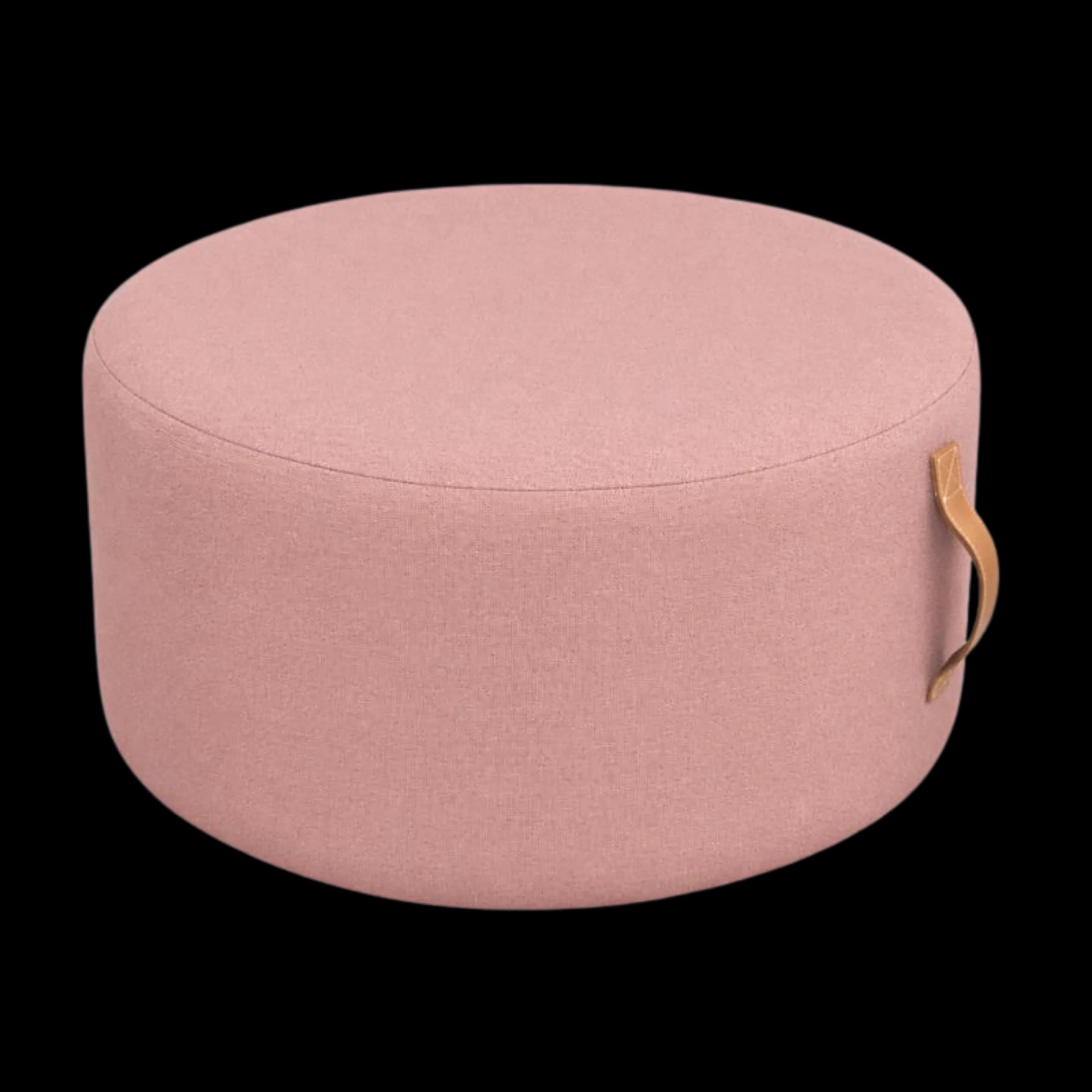 Mosaroma Rocky Mountain Rosebloom Pouf – Red Collection